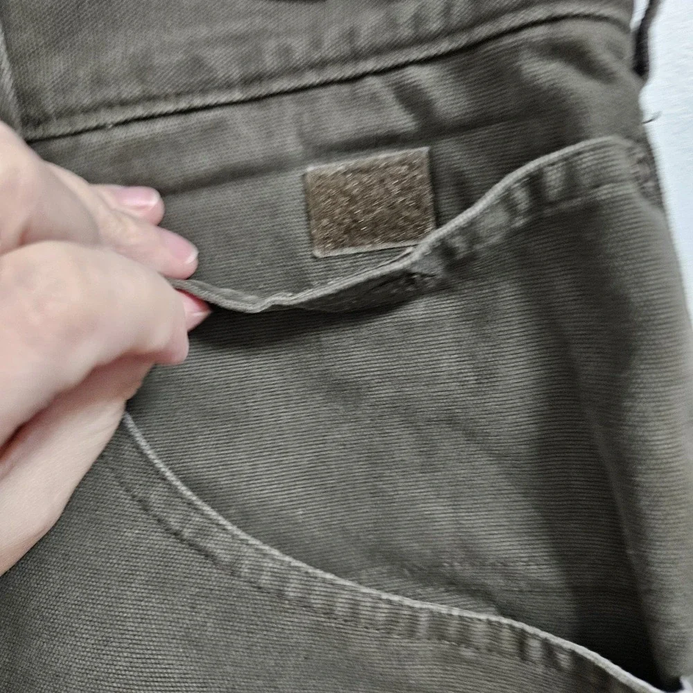 Columbia Shorts Mens 38 Green River Lodge Canvas Utility Rugged Hiking Gorpcore